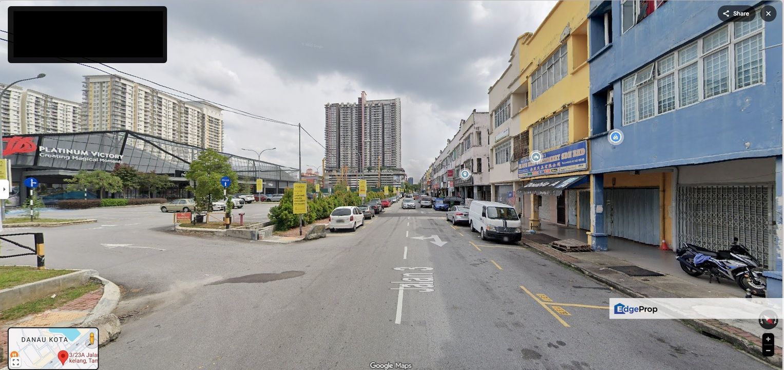 Setapak 1st Floor & 2nd Floor 3520sf Same row KFC & Opposite PV22 , Kuala Lumpur, Setapak