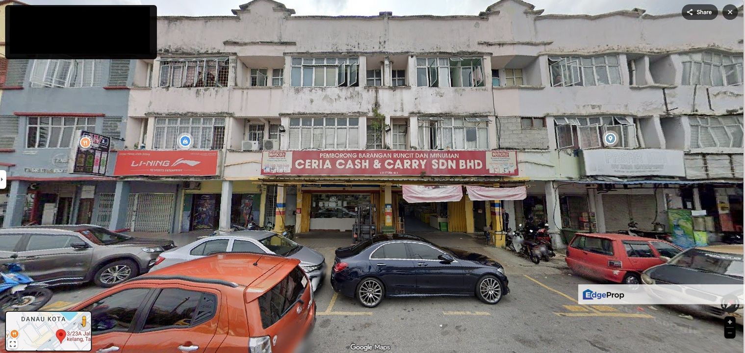 Setapak 1st Floor & 2nd Floor 3520sf Same row KFC & Opposite PV22 , Kuala Lumpur, Setapak