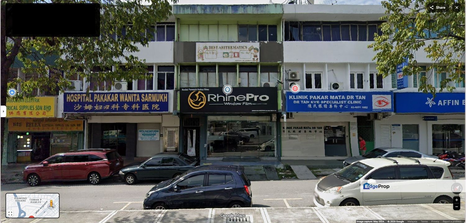 Setapak 3 Storey Shop Office Facing Jalan Genting Klang Great Location, Kuala Lumpur, Setapak