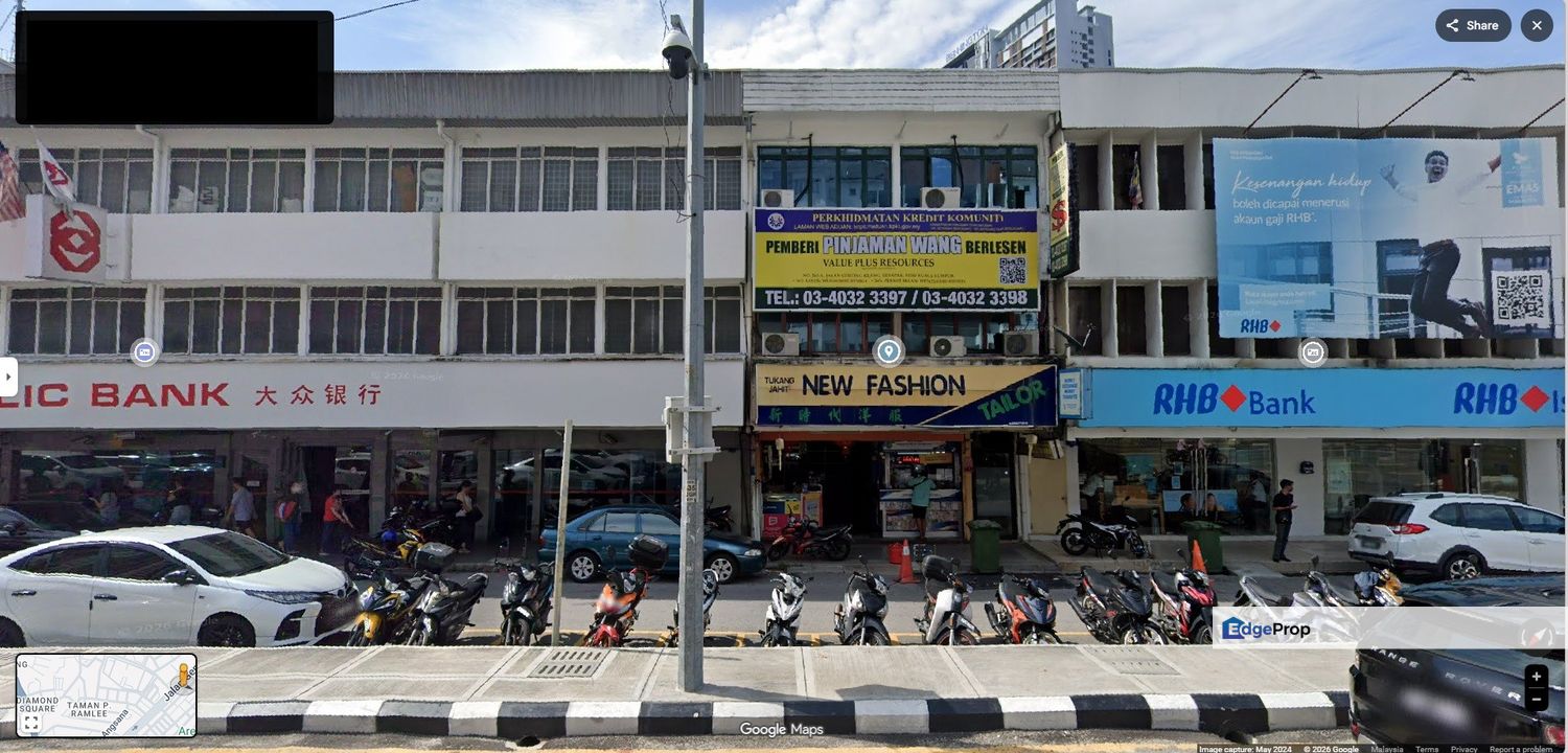 Setapak 3 Storey Shop Office Facing Jalan Genting Klang Great Location, Kuala Lumpur, Setapak