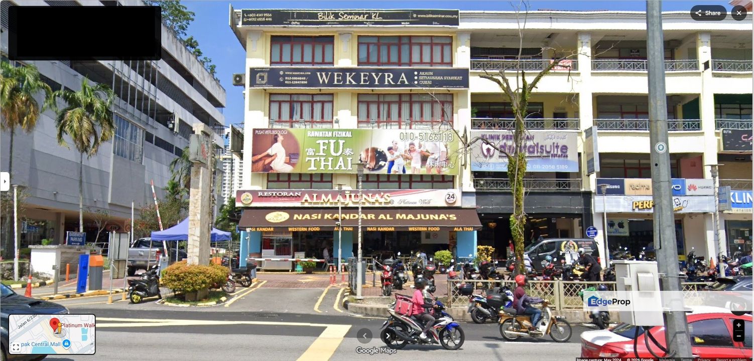 Setapak Platinum Walk 2 Adjoining 4 Storey Shop Office With Lift Facing Mainroad Next to Setapak Central Mall Big Basement Parking Space , Kuala Lumpur, Setapak