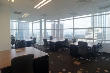 Axiata Tower Serviced Office Got 1-24 pax use, MSC