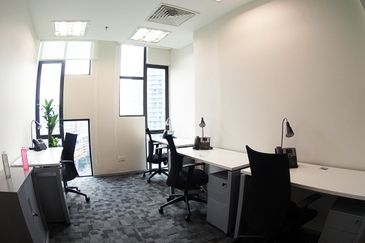 Menara OBYU Serviced Office Got 1-8 pax use MSC