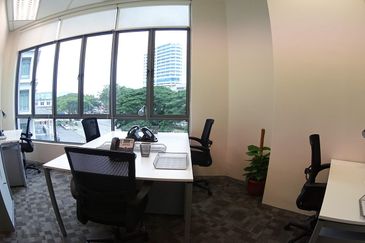 iDEAL The One Serviced Office Got for 1-6 pax use 