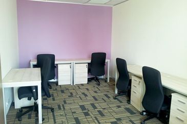 Solaris Mont Kiara Serviced Office Got 1-5 pax use