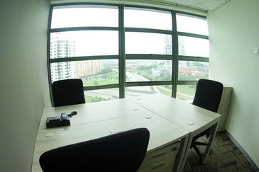 Solaris Mont Kiara Serviced Office Got 1-5 pax use