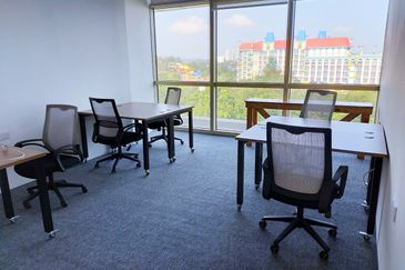 Medini Iskandar Serviced Office For 1-10 pax use