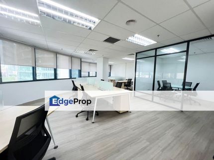 UOA Centre Nice Fully Furnished Office 1200sf Near LRT, Monorail, Kuala Lumpur, KLCC