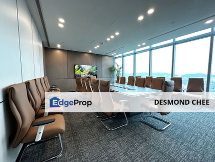 Brand New Premium Fully Furnished Office @ The Exchange 106 TRX, MD Status, Link to MRT and Mall From 800-26000sf, Kuala Lumpur, KL City