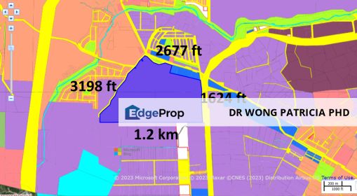LAND  FOR  SALE : 124.67 ac, Main Road,  Jalan Sungai Choh, Taman Anugerah Suria, 48200 Rawang, Selangor, Selangor, Rawang
