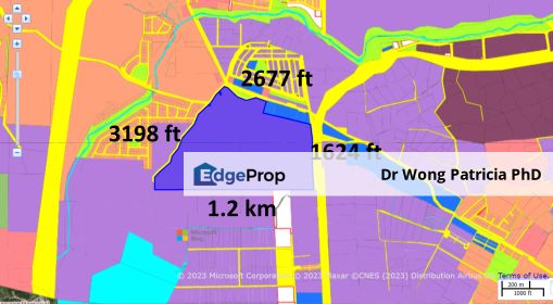 LAND  FOR  SALE : 124.67 ac, Main Road,  Jalan Sungai Choh, Taman Anugerah Suria, 48200 Rawang, Selangor, Selangor, Rawang