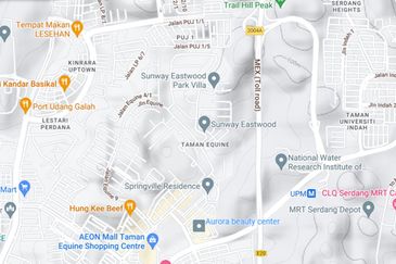 Jalan Equine, Taman Equine