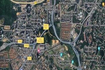 Shoplot, Ground Floor,  1,830 sq ft  I-Zen Kiara, Mont Kiara, 50480 Kuala Lumpur