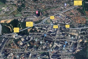 Shoplot, Ground Floor,  1,830 sq ft  I-Zen Kiara, Mont Kiara, 50480 Kuala Lumpur