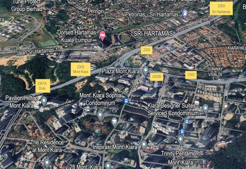 Shoplot, Ground Floor,  1,830 sq ft  I-Zen Kiara, Mont Kiara, 50480 Kuala Lumpur