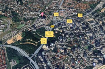 Shoplot, Ground Floor,  1,830 sq ft  I-Zen Kiara, Mont Kiara, 50480 Kuala Lumpur