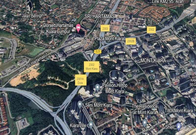 Shoplot, Ground Floor,  1,830 sq ft  I-Zen Kiara, Mont Kiara, 50480 Kuala Lumpur