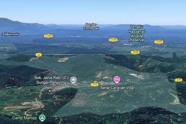 Land, Very Cheap, Hilltop, 8.35 acres, KM 5, Jalan Sang Lee, Sungai Penjuring, 28700 Bentong, Pahang 