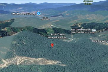 Land, Very Cheap, Hilltop, 8.35 acres, KM 5, Jalan Sang Lee, Sungai Penjuring, 28700 Bentong, Pahang 