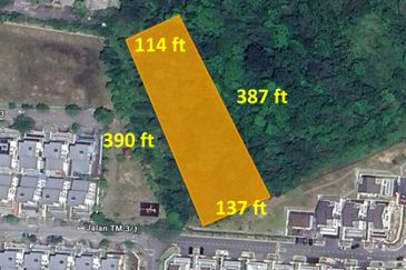 Residential Land, 1.13 ac,  Jalan Mutiara Jaya Utama, 43200 Bandar Baru Sungai Long, Selangor