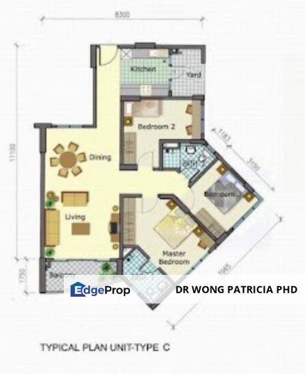 Corner Unit, 3r2b, Changkat View Condominium, 18, Jalan Dutamas Raya, Dutamas, 51200 Kuala Lumpur, Kuala Lumpur, Dutamas