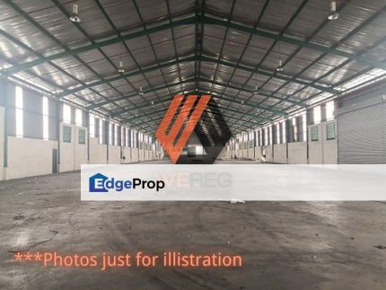 Detached Factory/Detached WAREHOUSE for Rent Rm176,000, Selangor, Klang