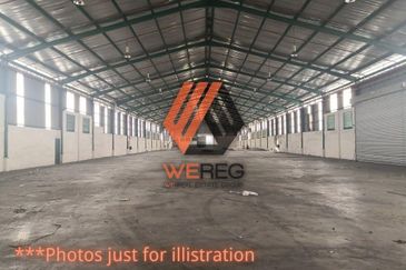 DETACHED FACTORY NEAR PORT KLANG for Rent Rm193,394.5