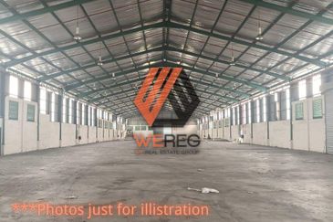 DETACHED FACTORY NEAR PORT KLANG for Rent Rm193,394.5