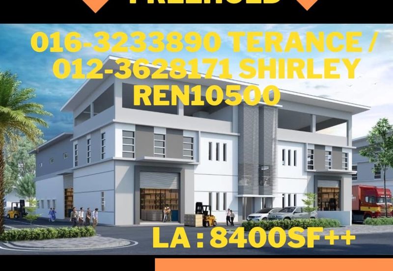 Jenjarom, telok panglima garang semiD Factory small and big unit