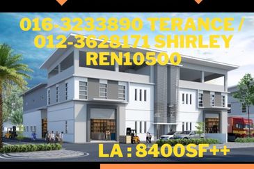 Jenjarom, telok panglima garang semiD Factory small and big unit