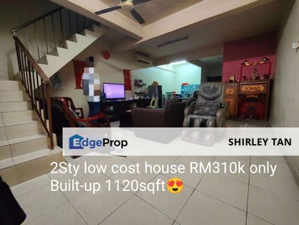 Sentosa 2Sty house 1120sqft low cost, Selangor, Klang