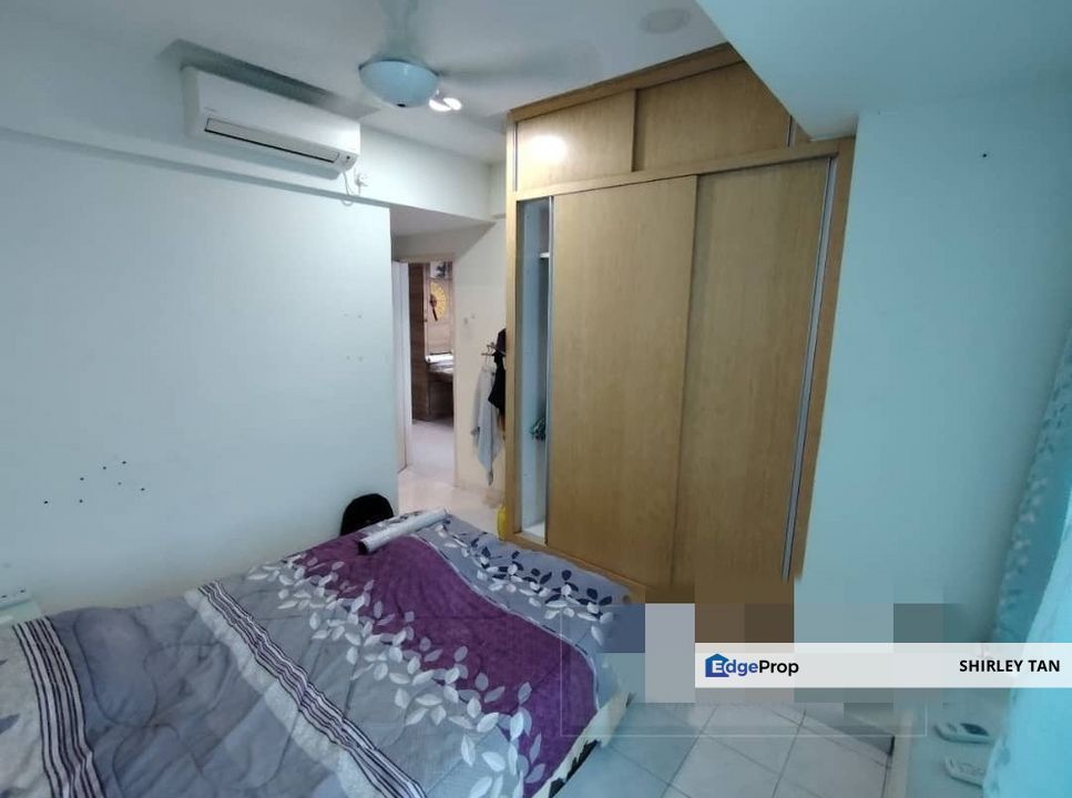 吧生精装修公寓😍包含全家私适合情侣小家庭👨‍👩‍👦👨‍👩‍👧 Palm garden apartment, Bandar Baru Klang. 910sqft Leasehold 3 Bedrooms Fully Renovated 🤩 Fully Furnished , Selangor, Klang