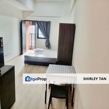 Edusentral Setia Alam, Shah Alam/Klang. Fully furnished SOHO unit 306sf.  1 Bedrooms 1 bathroom  1 mattress and Bed, 1 Wardrobe, 1 table and 2 chairs,, Selangor, Setia Alam/Alam Nusantara