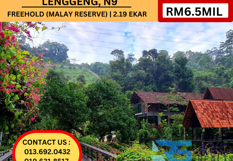 Tanah dusun berkonsepkan resort di Lenggeng, N9