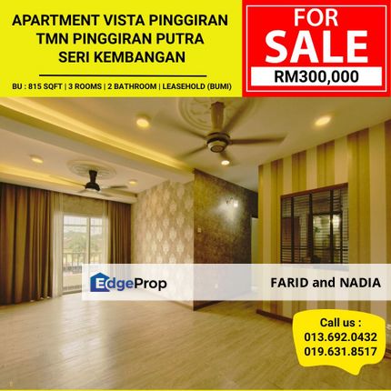 [Nice Interior Design] Apartment Vista Pinggiran, Selangor, Seri Kembangan