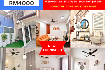 [FREEHOLD & NICE INTERIOR] Double Storey Terrace (Intermediate), Putra Heights, Subang Jaya 