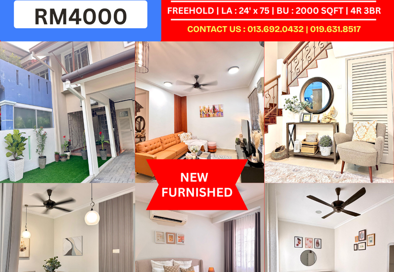 [FREEHOLD & NICE INTERIOR] Double Storey Terrace (Intermediate), Putra Heights, Subang Jaya 