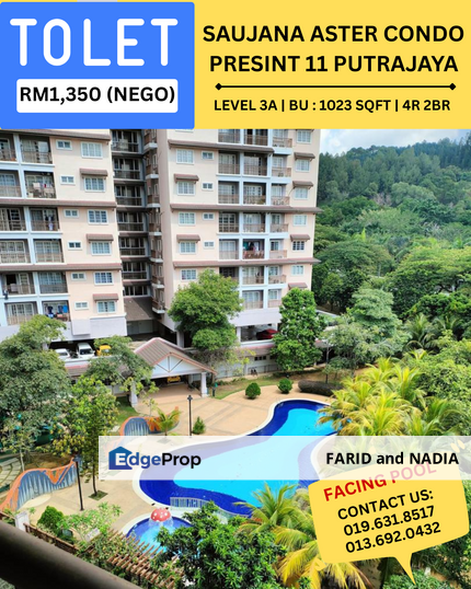 Saujana Aster Condo, Presint 11, Putrajaya, Putrajaya, Putrajaya