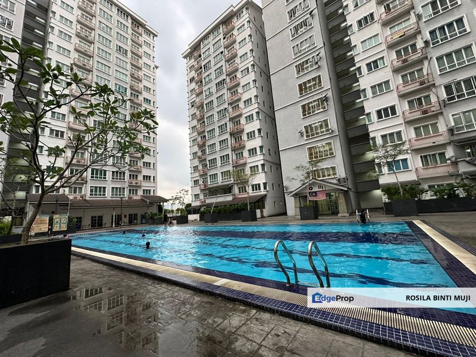 [ GROUND FLOOR ] Banjaria Court Apartment Taman Samudera Batu Caves -HUGE BUILD UP SIZE, Selangor, Batu Caves 