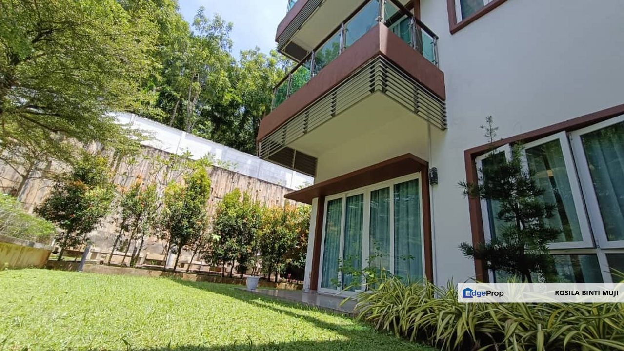 [ FULLY RENO ] Fully-Furnished, Freehold, 3 Sty End-Lot Bungalow @ Bayu Kemensah, Selangor, Taman Melawati
