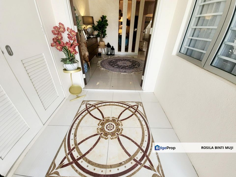 [ FULLY FURNISHED ] Endlot Double Storey Facing Playground area Sephira Alam Impian, Selangor, Shah Alam