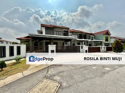 [ FACING PLAYGROUND ] Fully Renovated End Lot Spacious Land Double Storey Terrace Alam Impian, Shah Alam , Selangor, Shah Alam