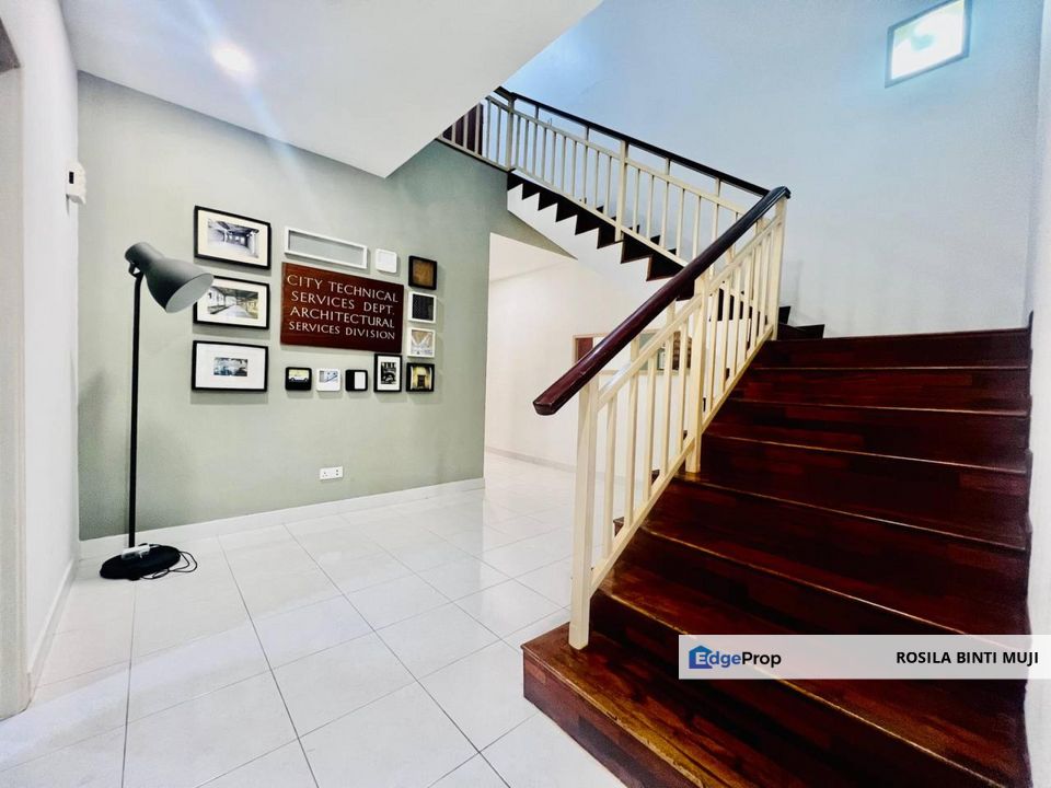 [ FULLY FURNISHED ] 2 Storey Superlink Terraced House The Serenity Garden Homes  Perdana Lakeview East Cyberjaya, Selangor, Cyberjaya