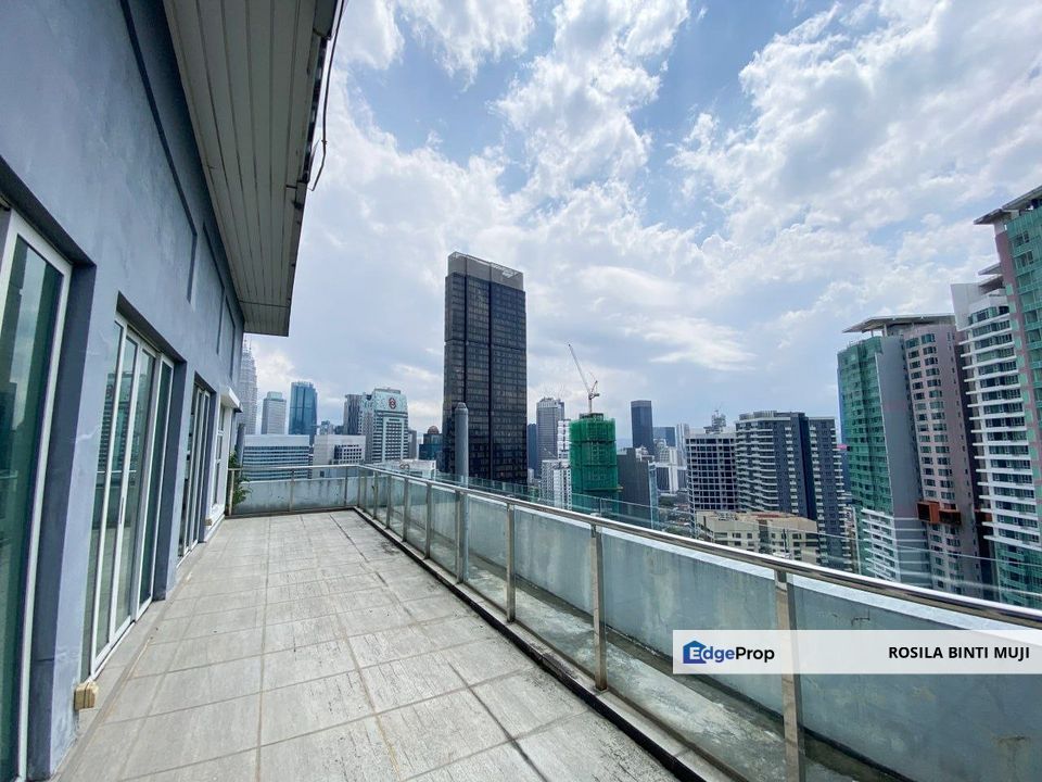 Suasana Bukit Ceylon Penthouse For Sale Facing Menara Kl & Strategic Location, Kuala Lumpur, Bukit Bintang