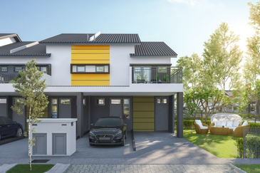 TOWNHOUSE CORNER LOTS BIG SIZE 20FT HOT IN PUNCAK ALAM !!!