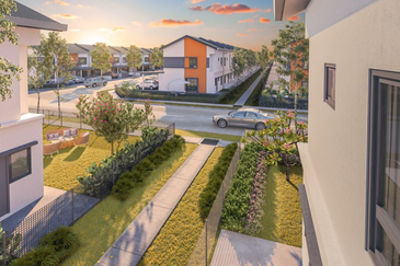 TOWNHOUSE CORNER LOTS BIG SIZE 20FT HOT IN PUNCAK ALAM !!!