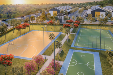 TOWNHOUSE CORNER LOTS BIG SIZE 20FT HOT IN PUNCAK ALAM !!!