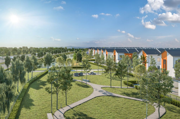 TOWNHOUSE CORNER LOTS BIG SIZE 20FT HOT IN PUNCAK ALAM !!!