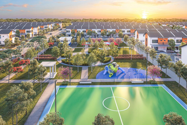 TOWNHOUSE CORNER LOTS BIG SIZE 20FT HOT IN PUNCAK ALAM !!!