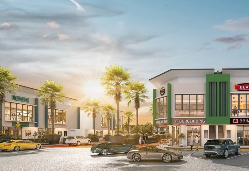 FREEHOLD / INDIVIDUAL TITLE 2 STOREY COMMERCIAL SHOPLOTS CORNER LOT 3900 SQFT HOT IN NEGERI SEMBILAN FOR SALE !!!